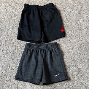 Nike Kids 24 month Black and Dark Gray Shorts